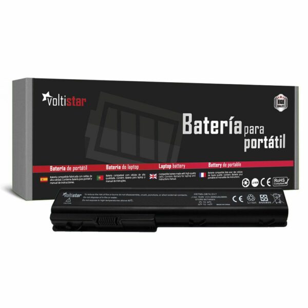 Bateria para Portátil HP Pavilion DV7 DV8 HDX18 Series 10.8V 4400mAh - Compatível com 464058-121, 480385-001