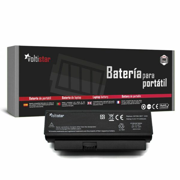 Bateria para Portátil HP Compaq Presario CQ20 Series e HP 2230s - 14.4V 4400mAh - Substituição de Alta Qualidade
