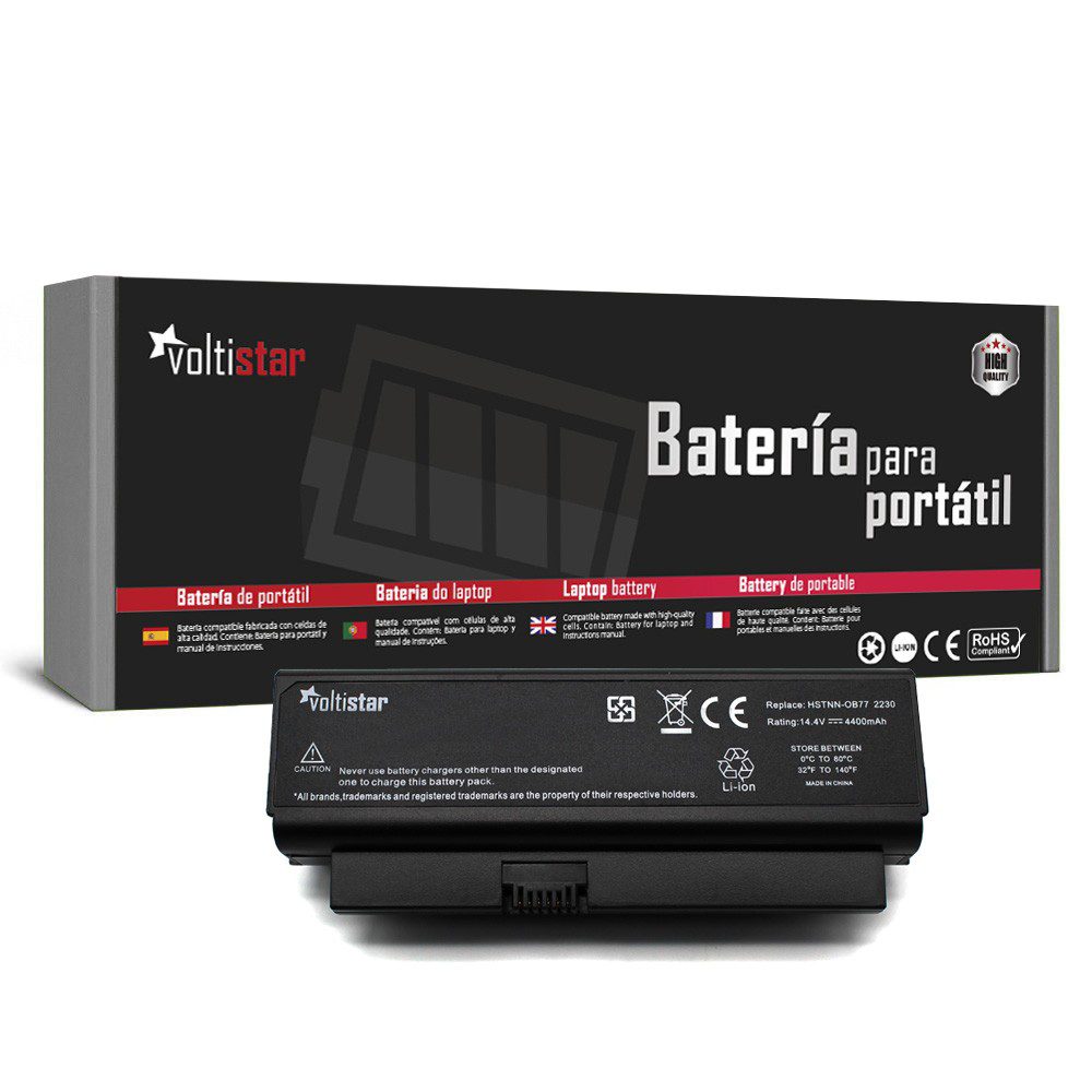 Bateria para Portátil HP Compaq Presario CQ20 Series e HP 2230s - 14.4V 4400mAh - Substituição de Alta Qualidade