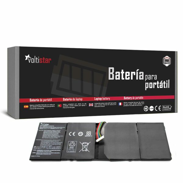 Bateria para Portátil Acer Aspire R7-571, R7-572, V5-573, V7-481/482 - AL13B3K, 15V 53Wh