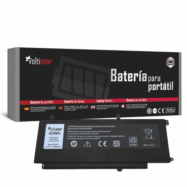 Bateria para Portátil Dell Inspiron 15 7547/7548, Vostro 5459 - P/N: 0PXR51, D2VF9, PXR51 - 11.1V 43Wh