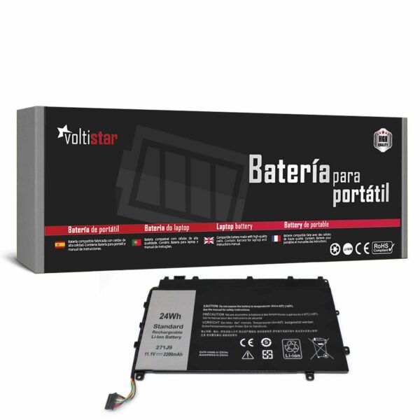 Bateria para Portátil Dell Latitude 13 7000, 7350 - P/N 0GWV47, 0MN791, 271J9