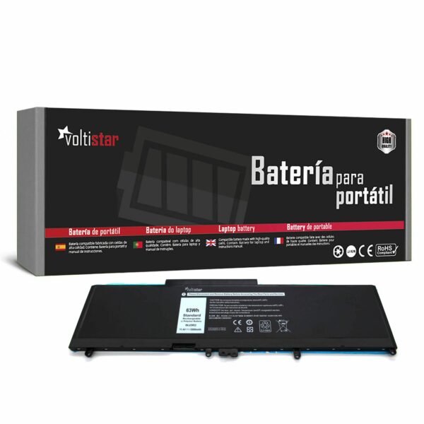 Bateria para Portátil Dell Latitude E5570, Precision 3510 - WJ5R2, 4F5YV - Green Computer