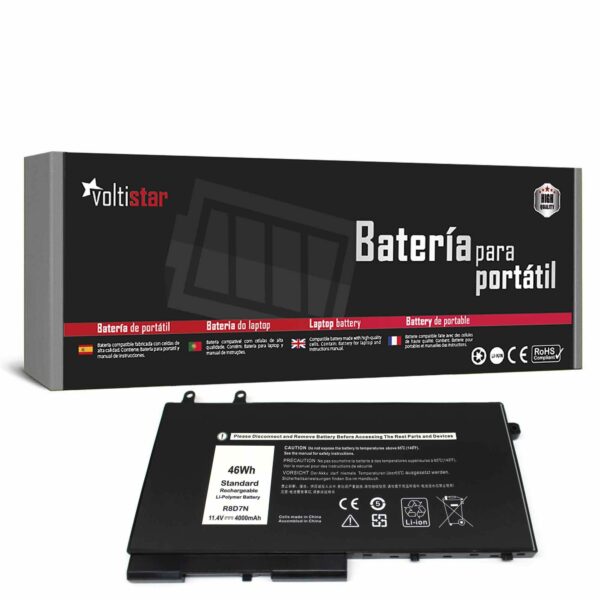 Bateria para Portátil Dell Precision 3540 3550, Inspiron 7590 7591 - R8D7N 1V1XF 4GVMP - Green Computer