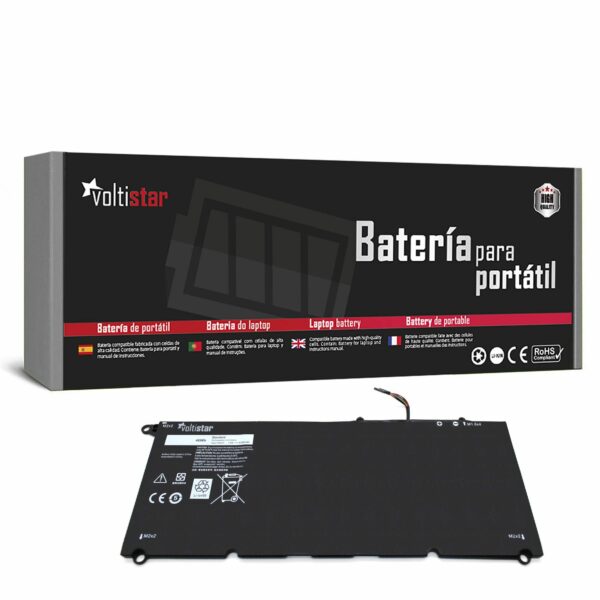 Bateria para Portátil Dell XPS 13 9360 Series - PW23Y RNP72 TP1GT 0RNP72 - 7.6V 6100mAh