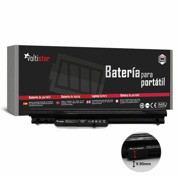 Bateria para Portátil HP Pavilion 14 15 TouchSmart S Series, 15-B, 15-N - LA04, 728460-001