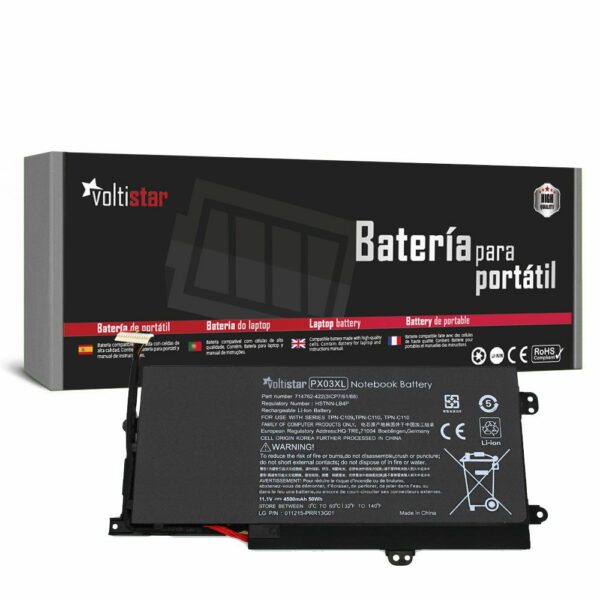 Bateria PX03XL para Portátil HP Envy 14-K Series, M6-K Series - 11.1V 4500mAh