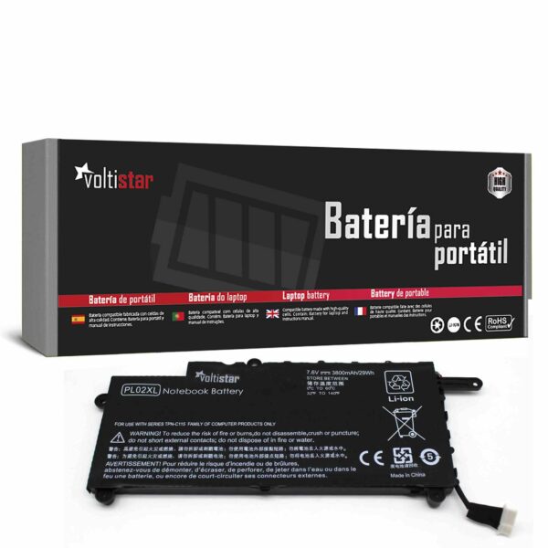 Bateria para Portátil HP Pavilion 11-N Series, 11 X360 Series - PL02XL HSTNN-LB6B