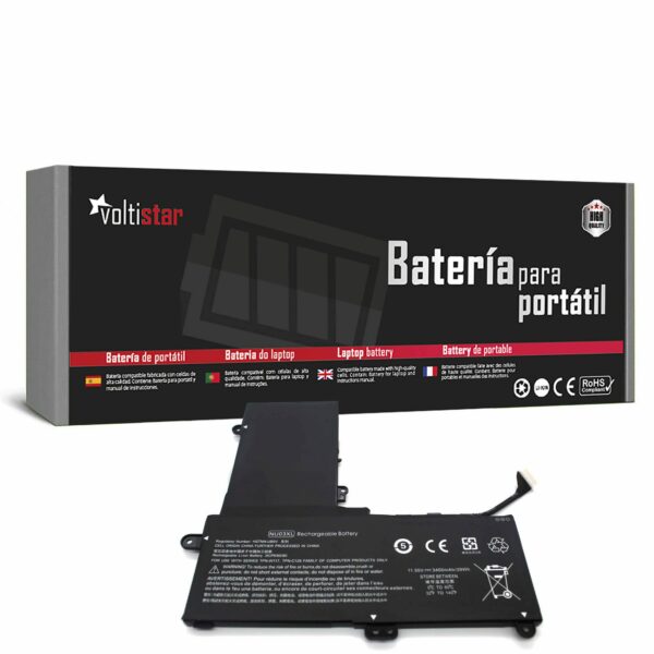 Bateria para Portátil HP Pavilion X360 11-U000 11-U100 Series NU03XL TPN-C128 TPN-W117