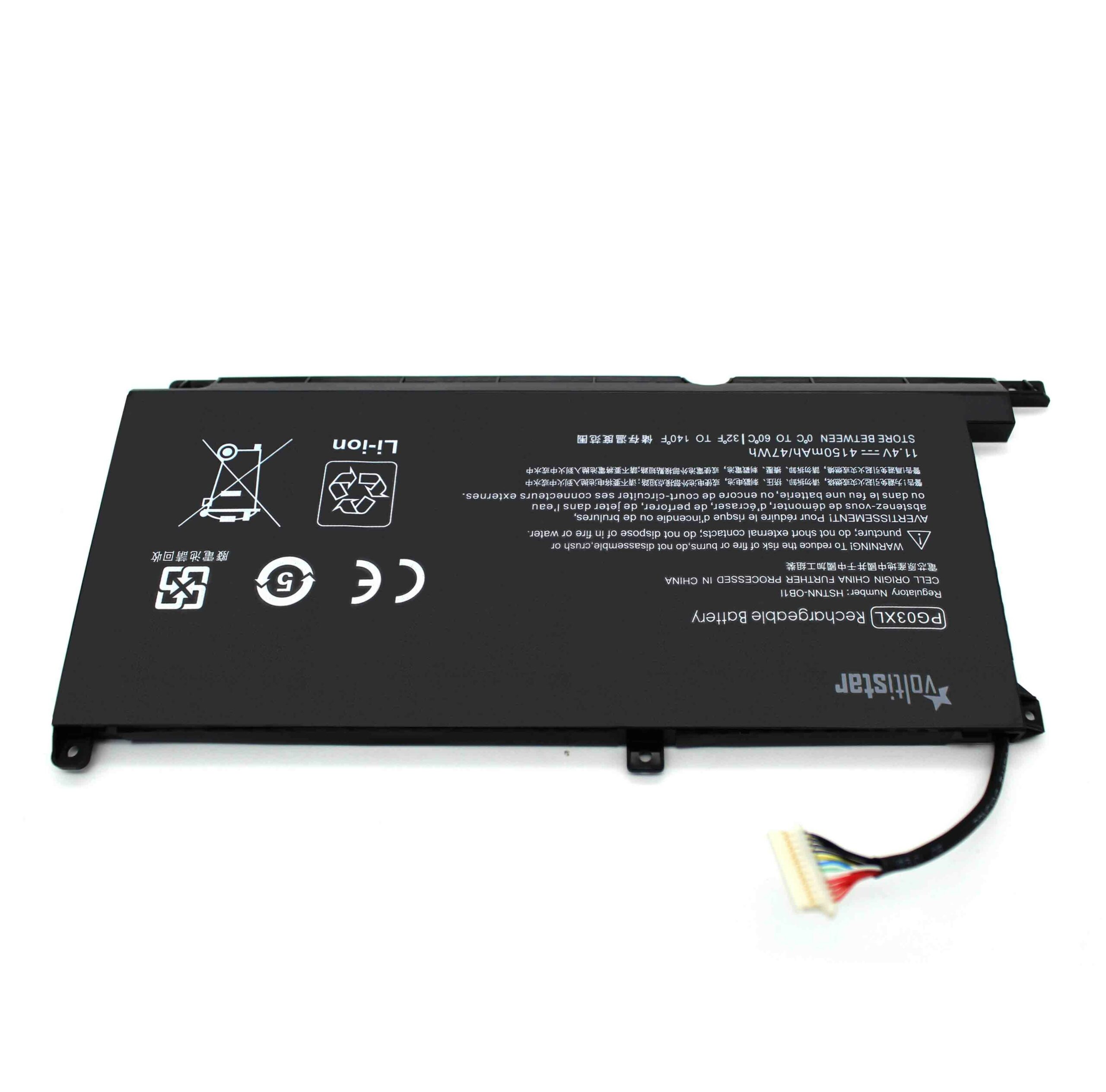 Bateria para Portátil HP Spectre x360 15-AP Series, HP Gaming 15-DK Series - PG03XL TPN-Q168 HSTNN-LB7C - Image 2