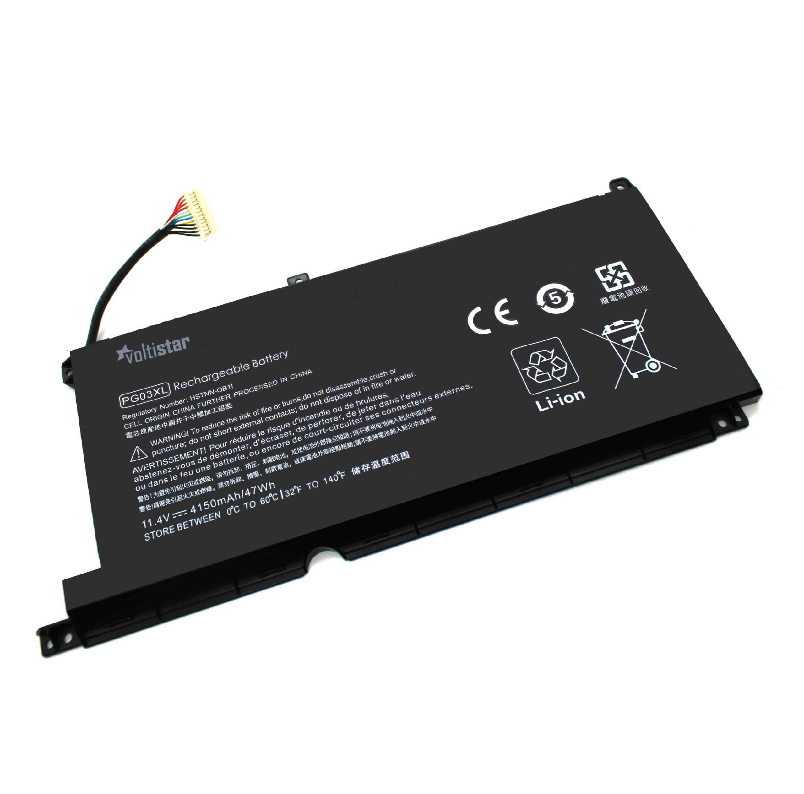 Bateria para Portátil HP Spectre x360 15-AP Series, HP Gaming 15-DK Series - PG03XL TPN-Q168 HSTNN-LB7C - Image 3