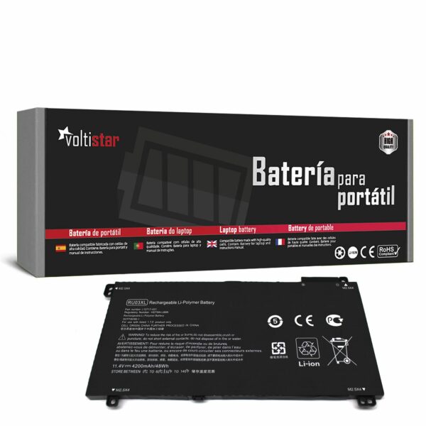 Bateria para Portátil HP ProBook X360 11 G3 - Compatível RU03XL L12717-541
