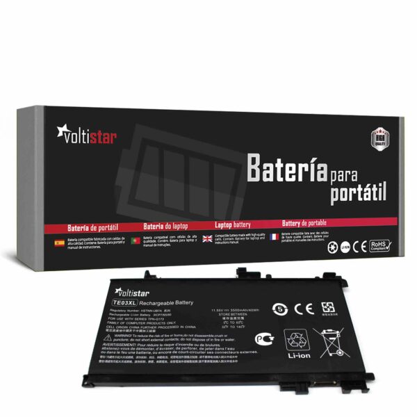 Bateria para Portátil HP Omen 15-AX, Pavilion 15-BC Series - TE03XL, HSTNN-UB7A, TPN-Q173