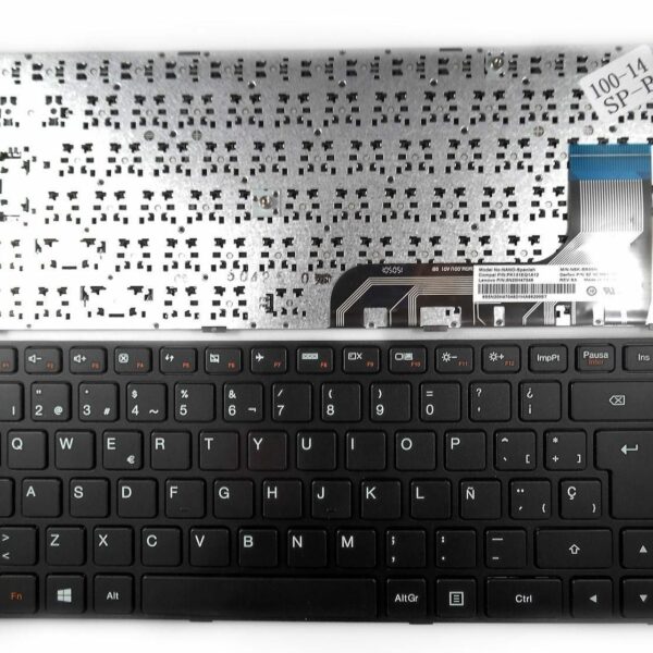 Teclado Espanhol para Portátil Lenovo IdeaPad 100 Series, 100-14IBY, Yoga 11S - PK131EQ1A12