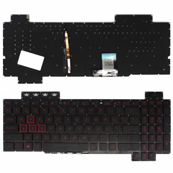 Teclado Retroiluminado para Portátil ASUS TUF Gaming FX504 - Espanhol