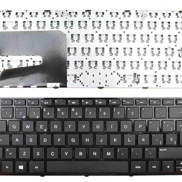 Teclado para Portátil HP Pavilion 14-N Series, 14-R, 14-N229LA - Espanhol, Preto (PN: 757922-071)