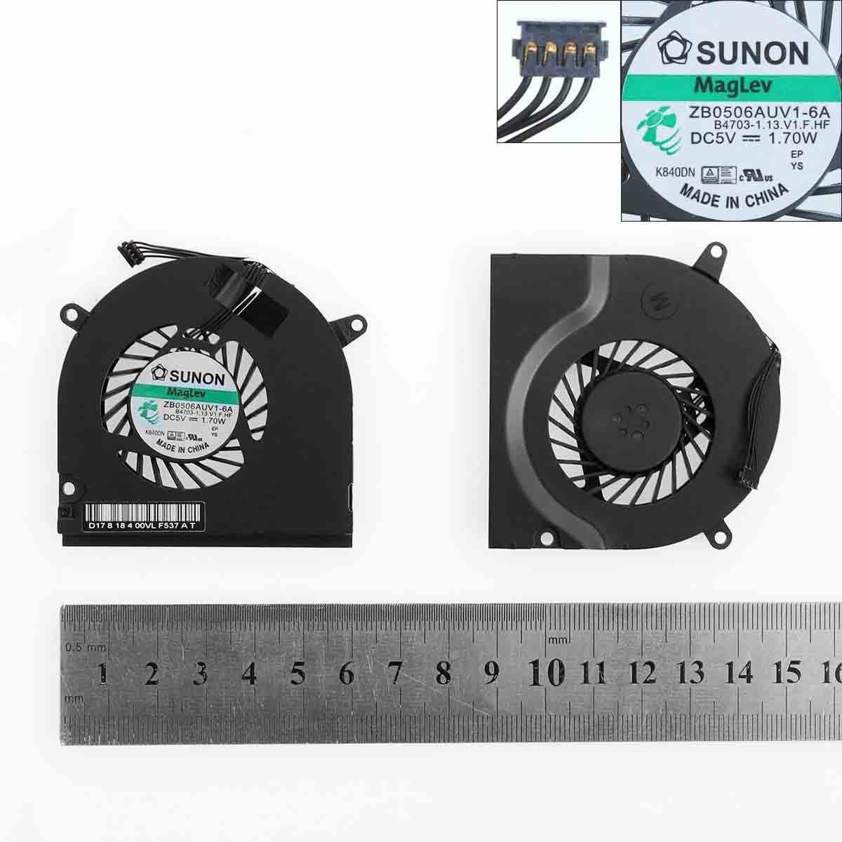 VENTOINHA PARA PORTATIL APPLE MACBOOK PRO A1278 13" UNIBODY GC057514VH-A ZB0506AUV1-6A - Image 4