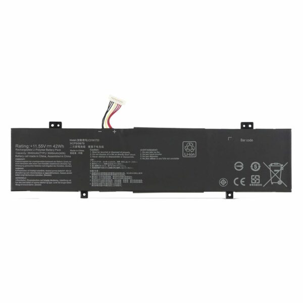 Bateria para Portátil Asus VivoBook Flip 14 TP412U TP412UA TP412FA - C31N1733 3600mAh 11.4V/11.55V