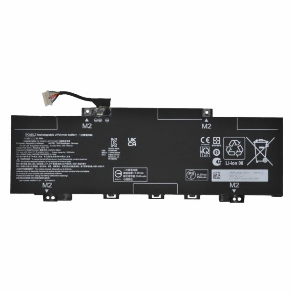 Bateria PC03XL para Portátil HP Pavilion x360 14, 14-DW, 14-DY, 14-CD, 15, 15-ER - 11.55V 3400mAh