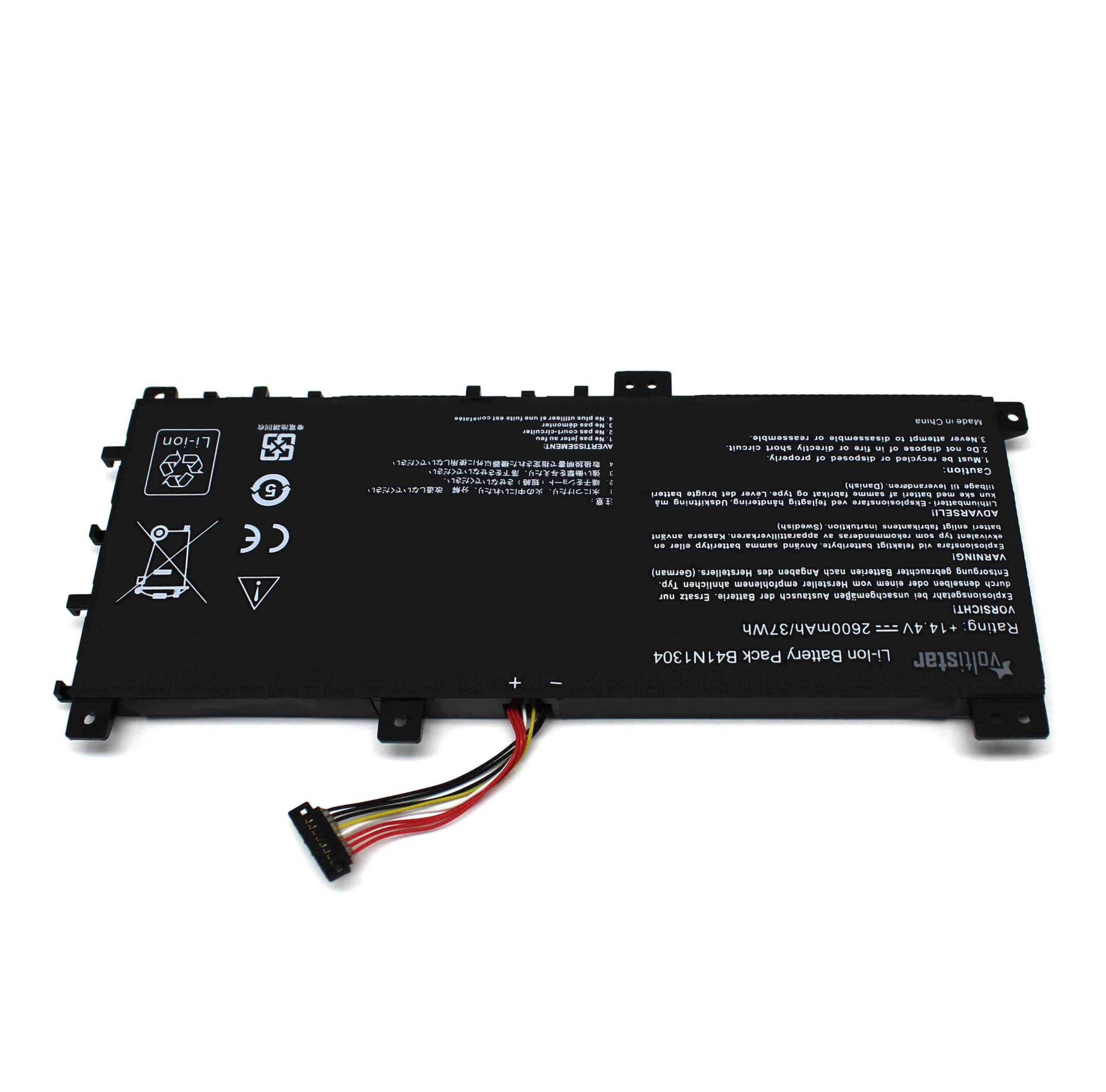 Bateria para Portátil Asus Vivobook V451L V451LA S451LA B41BK4G - P/N B41N1304 - Image 2