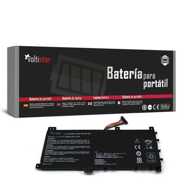 Bateria para Portátil Asus Vivobook V451L V451LA S451LA B41BK4G - P/N B41N1304