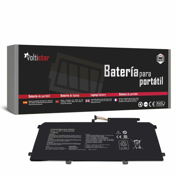 Bateria para Portátil ASUS ZenBook UX305 UX305L UX305F UX305C UX305CA | P/N C31N1411 | Compatível com Série U305