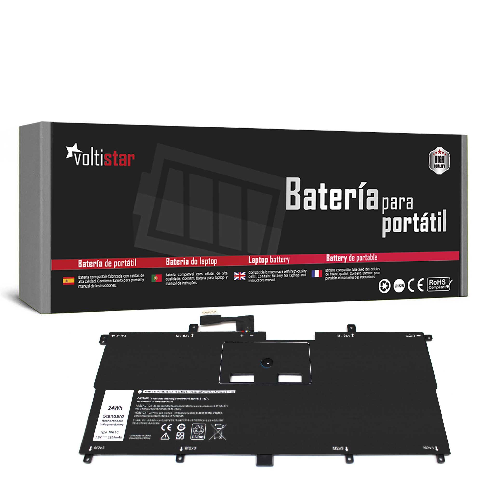Bateria para Portátil Dell XPS 13 9365 Series NNF1C HMPFH 7.6V 30Wh