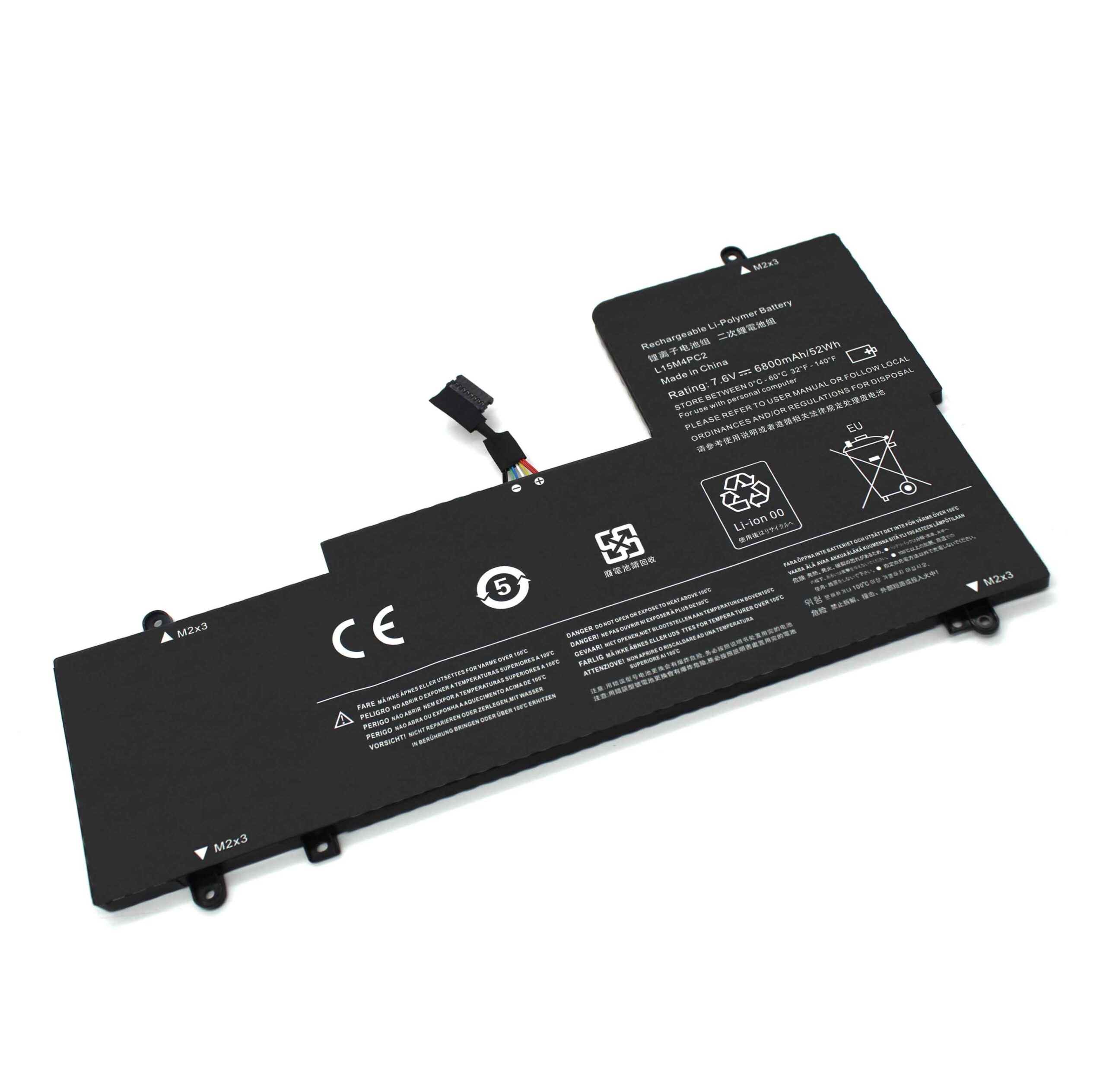 Bateria para Portátil Lenovo Yoga 710-14ISK 710-15IKB (5B10K90778, L15M4PC2) - Image 3