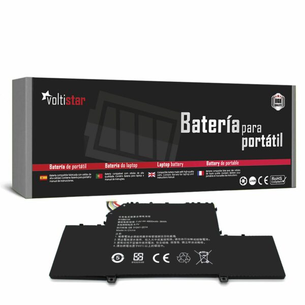 Bateria para Portátil Xiaomi Mi Air 12.5" R10B01W 7.6V 36Wh - Substituição de Alta Qualidade