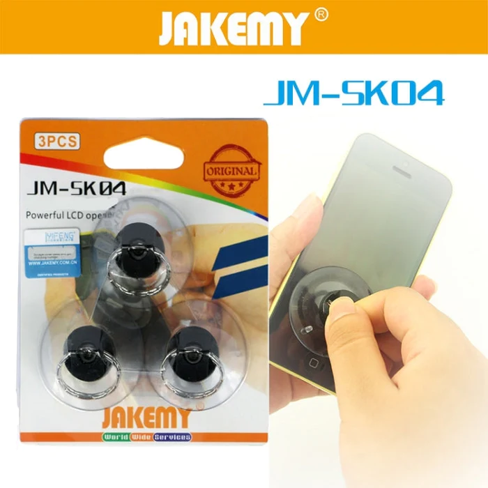 Kit de Ventosas JAKEMY JM-SK04 para Reparo Eletrônico Universal - Green Computer
