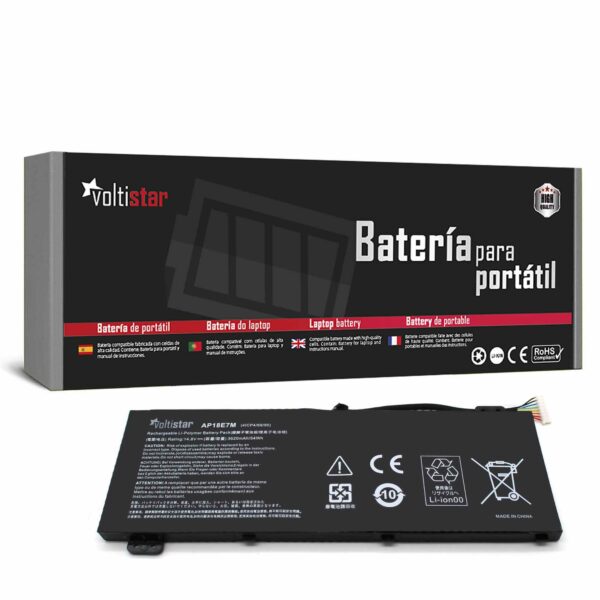 Bateria para Portátil Acer Nitro 5 AN515-54, AN515-55, Aspire A715-74G, Predator Triton 300 PT315-51 - P/N AP18E7M