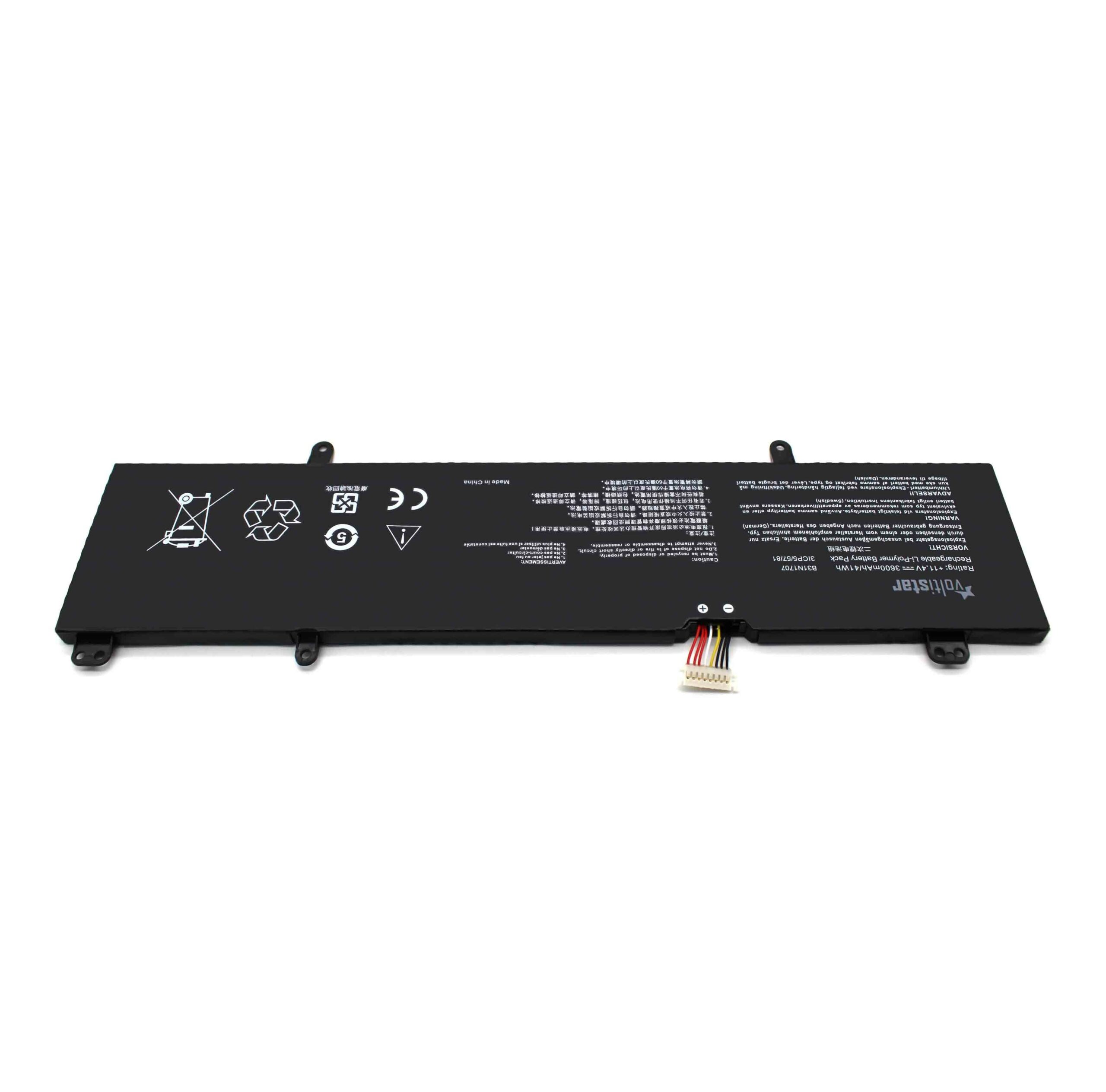 Bateria para Portátil Asus VivoBook S14 S410 S410U S410UA S410UF S410UN - P/N B31N1707 - Image 2