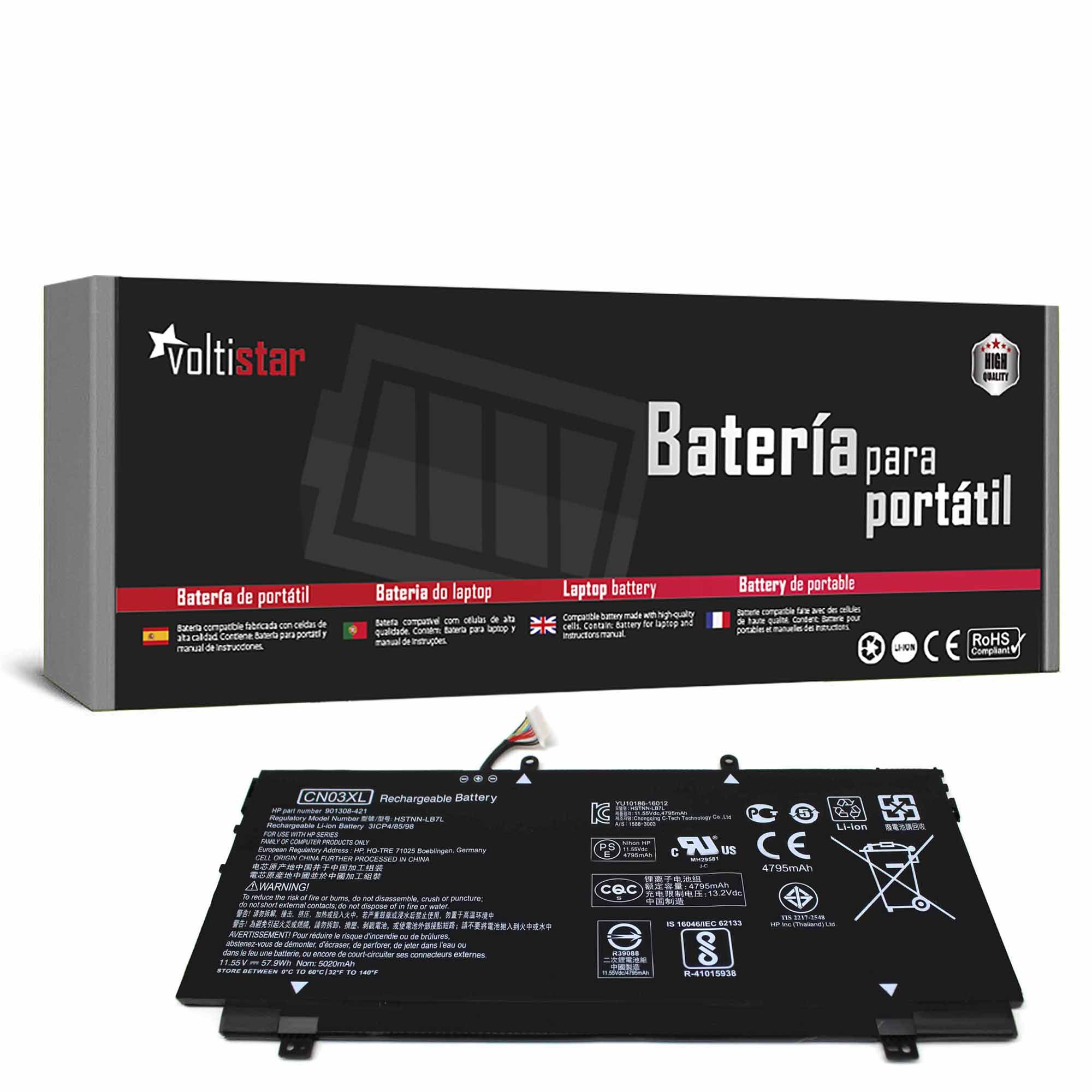 Bateria para Portátil HP Envy 13-AB Series CN03XL 901345-855 HSTNN-LB7L