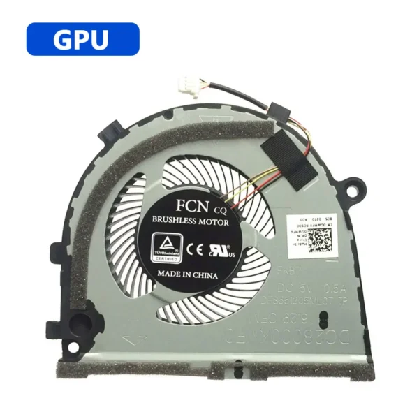 Ventoinha GPU para Portátil Dell G3 (G3-3579) e G5-5587 - Substituição de Alta Qualidade