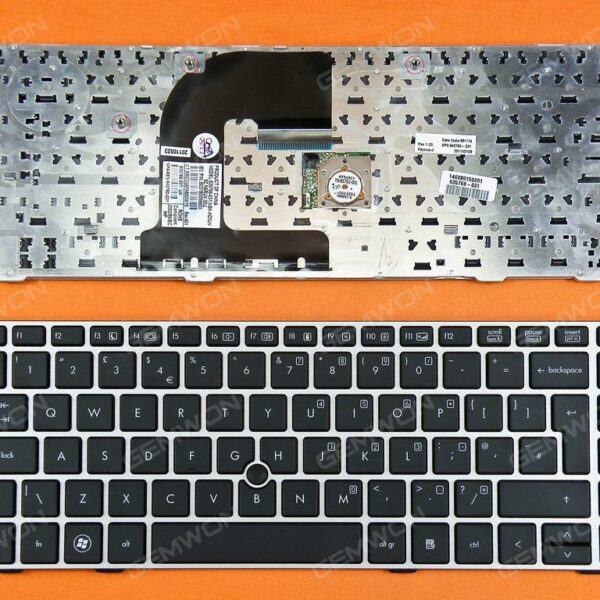 Teclado para HP 6460P, 6470P, 8460P, 8470P (Enter grande) / Usado