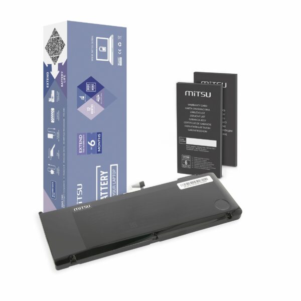 Bateria Mitsu para Apple MacBook Pro 15" - A1321