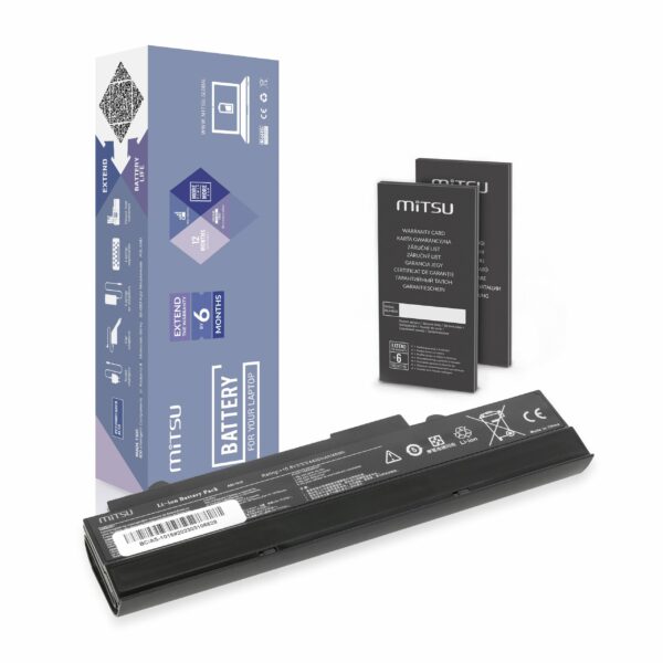 Bateria Mitsu para Asus Eee PC 1011, 1015, 1016, 1215,