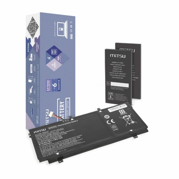 Bateria Mitsu para HP Spectre x360, 13-AC, 13T, SHO3XL, CN03XL