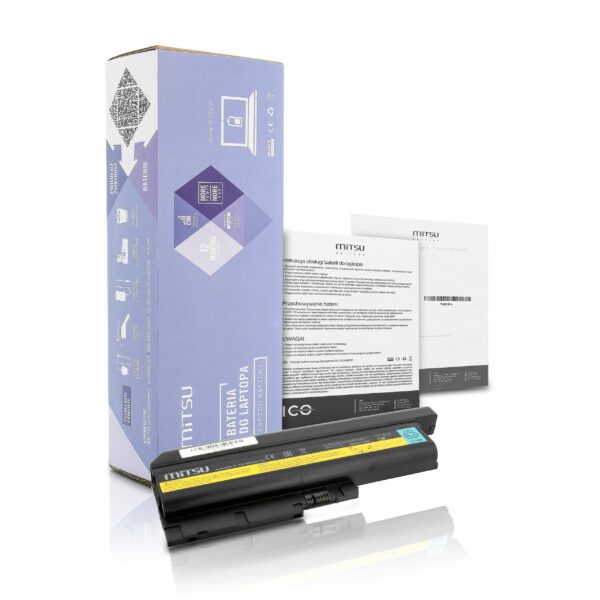 Bateria Mitsu para IBM R60, T60, T61 (6600mAh)