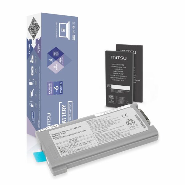 Bateria Mitsu para Panasonic ToughBook CF-30, CF-31, CF-53