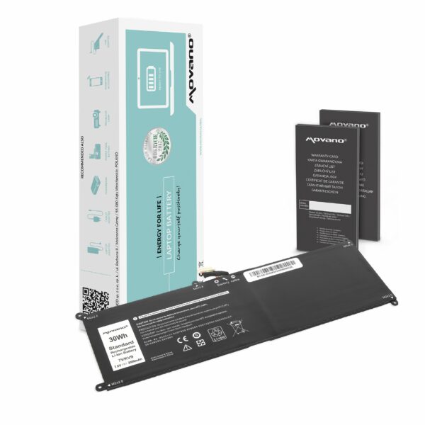Bateria Movano para Dell Latitude 12 (7275), XPS 12 (9250)