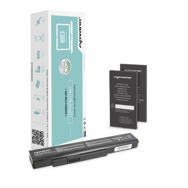Bateria Movano para MSI CR640, A6400