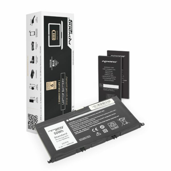 Bateria Movano Premium para Dell Inspiron 15 (7557), 15 (7559) - 4400mAh