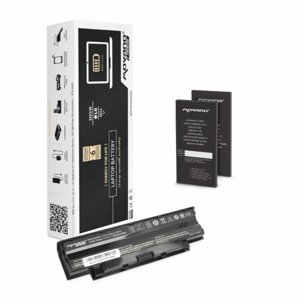 Bateria Movano Premium para Dell Inspiron 13R, 14R, 15R, 17R – 7800 mAh