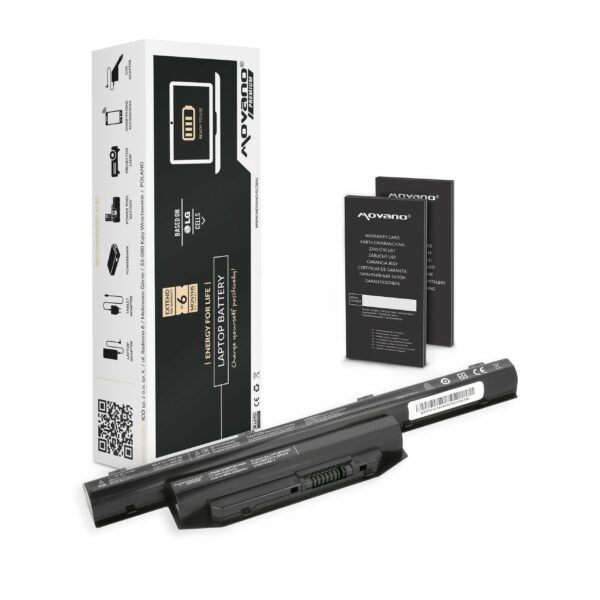 Bateria Movano Premium para Fujitsu Lifebook E753 - 6400 mAh