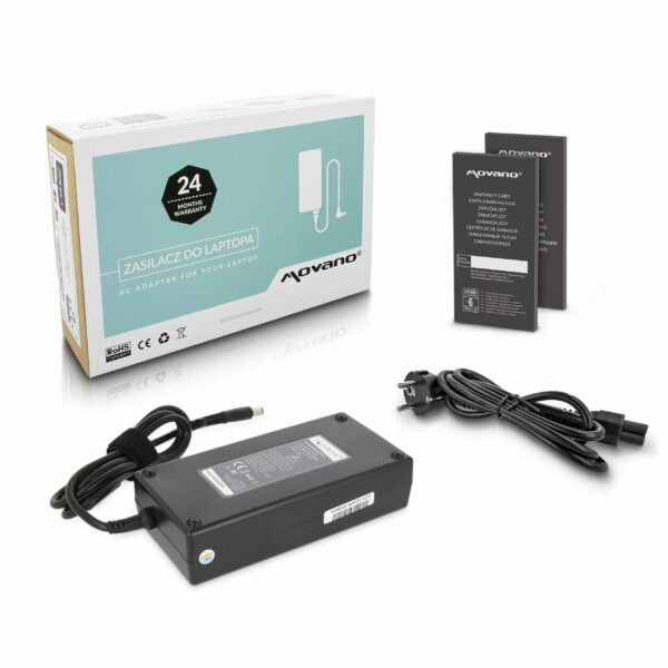 Carregador Movano 19.5V 7.69A 150W (7.4x5.0 mm) para Portátil HP