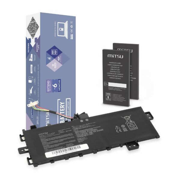 Bateria Mitsu para Asus Vivobook 17 D712, S712, X712 - B21N1818
