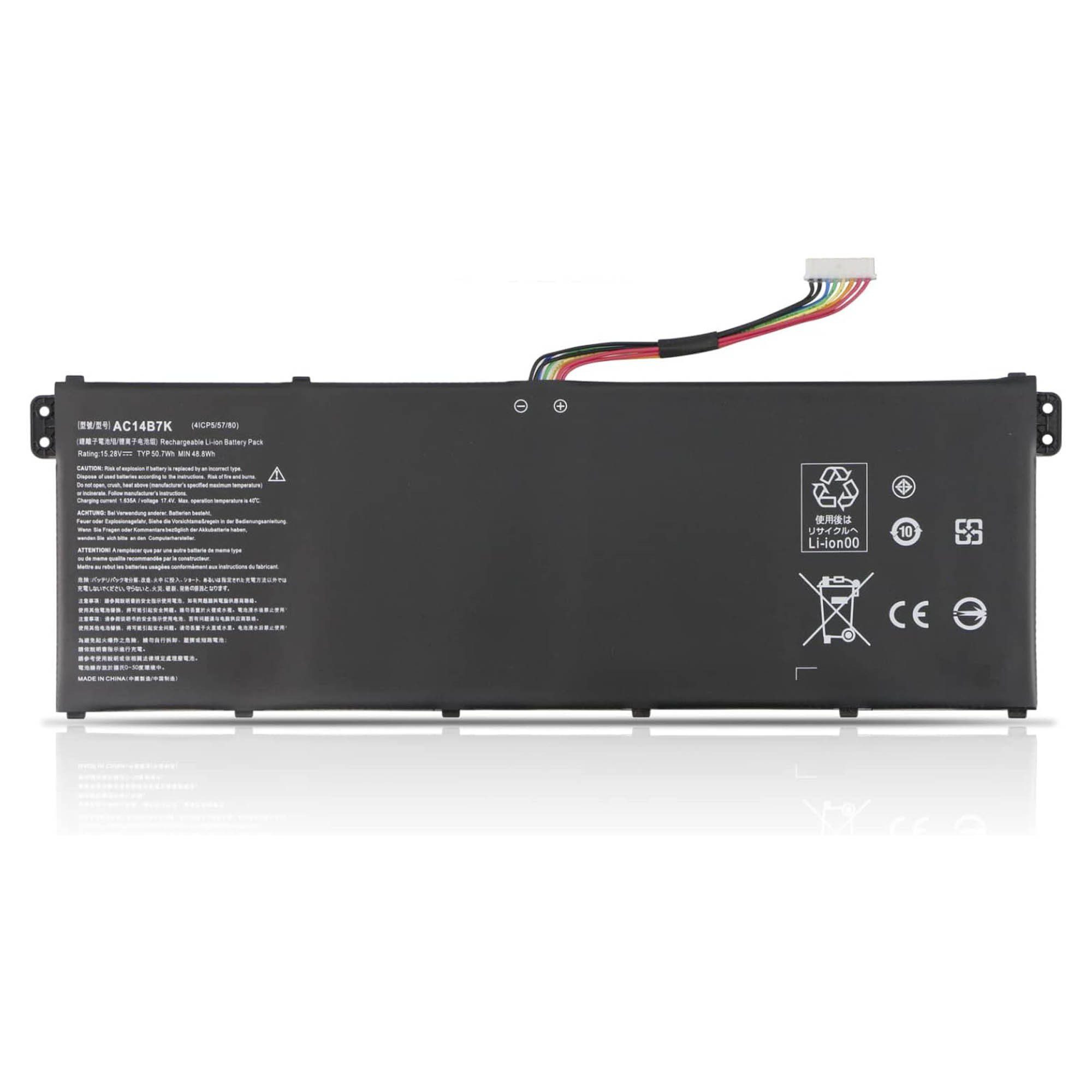 Bateria para Portátil Acer Spin 5 SP515-51GN, Swift 3 SF313-51, SF314-52, SF314-54, SF314-55, SF314-56 - AC14B7K