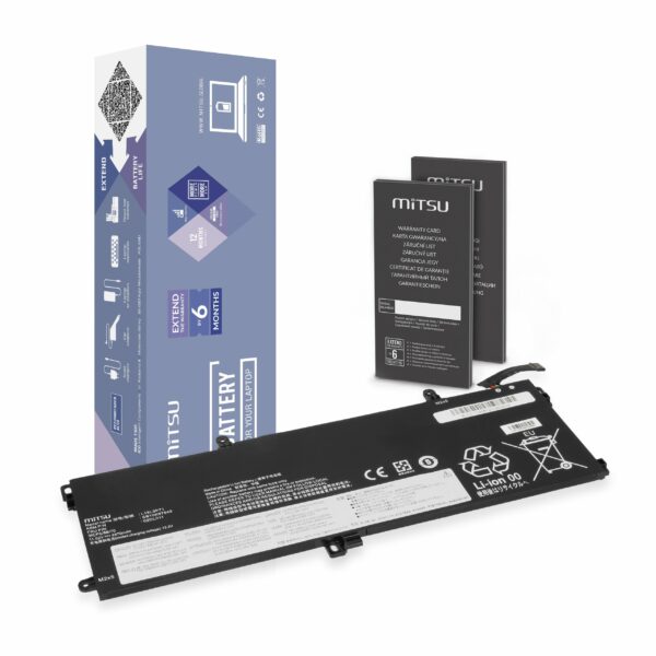 Bateria Mitsu para Lenovo ThinkPad T590, P15s, P53, T15