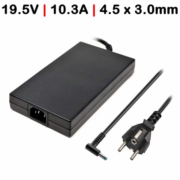 Carregador Portátil HP ZBook 15 17 G3 G4 19.5V 10.3A (200W) - Ref. 815680-002